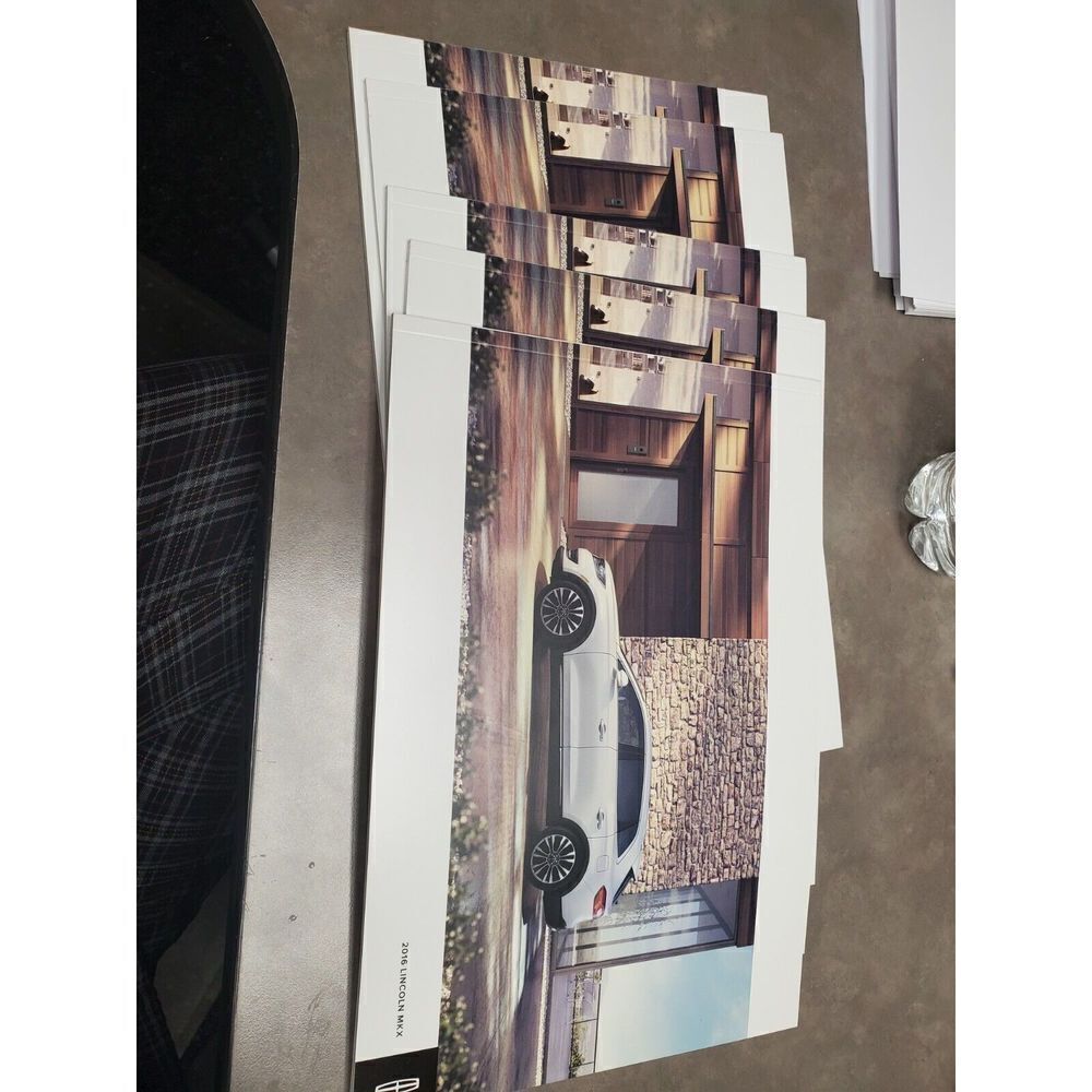 2016 Lincoln MKX Original Sales Brochure